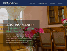 Tablet Screenshot of dcapartmentstt.com